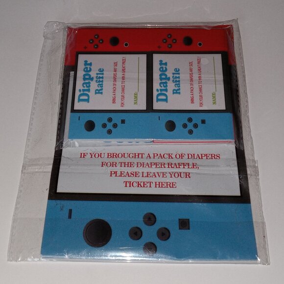 NEW Baby Shower Diaper Raffle Tickets for Game - Picture 5 of 7